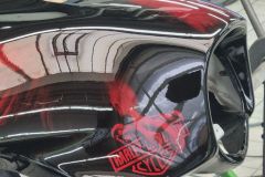 Adler rechts auf Streetglide